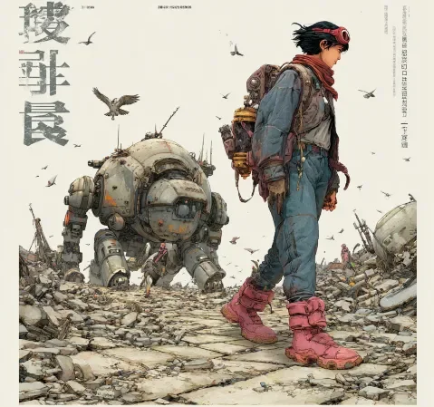 日常题材漫画封面，轻松校园生活